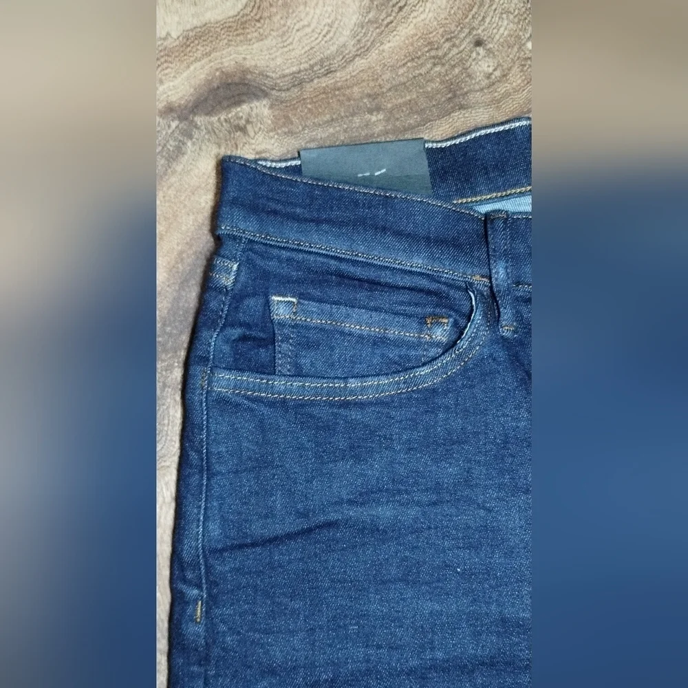 Banana Republic Dark Blue Tapered Fit Jeans